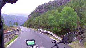 جاده کوهستانی Lysevegen  نروژ