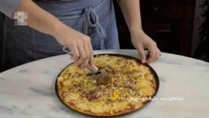 طرز تهیه پیتزا با تخم مرغ