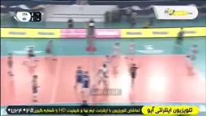 لحظه قهرمانی والیبال جوانان ایران و امتیازگیری نهایی