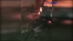 tamasha - آتش زدن ماشین گادوین منشا در نیجریه