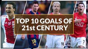 10 گل برتر فوتبال در قرن بیست ویک