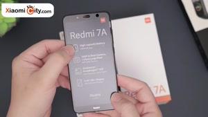 جعبه گشایی گوشی هوشمند Redmi 7A شیائومی