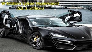 گران ترین و زیباترین ماشین های دنیا