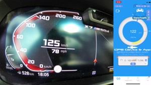 ببینید چگونه BMW X7 M50d با حداکثر سرعت خود در اتوبان می رود