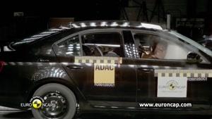 تست تصادف ماشین  Skoda Octavia car crash test 2018
