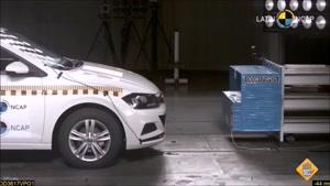 تست تصادف ماشین  2018 VW Polo Crash Test & Rating 