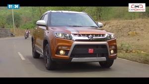 تست تصادف ماشین  Maruti Suzuki Vitara Brezza Crash Test Video