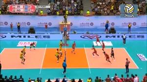 خلاصه بازی والیبال ایران و هند