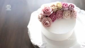 آموزش تزیین گلهای رز روی کیک