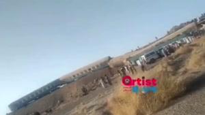  40 زخمی در خروج قطار در سیستان و بلوچستان