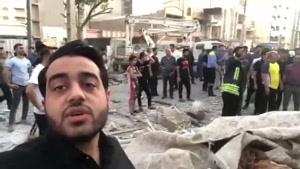 انفجار گاز در محله زيتون كارمندی اهواز