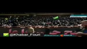 مراسم شیرخوارگان حسینی در ورزشگاه آزادی 