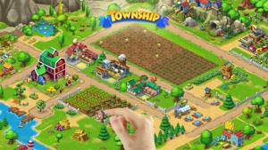 Township  بازی مزرعه داری و مدیریت شهر فوق العاده