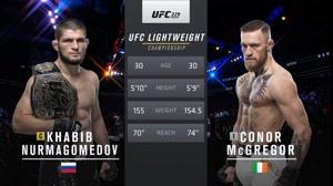 UFC 242: مبارزه آزاد بین کانر مک گریگور در مقابل حبیب نورماگمدوف