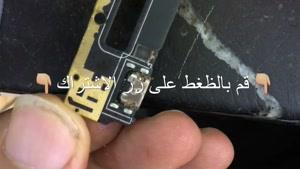 تعویض باطری infinix hot x557 