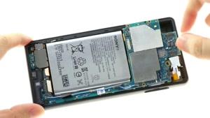 آموزش تعمیر حسگر اثر انگشت سونی Xperia X