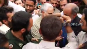 سردار سلیمانی در کمک رسانی به سیل زدگان خوزستان