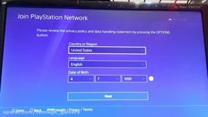 سایت آپارات چگونه اکانت psn بسازیم 
