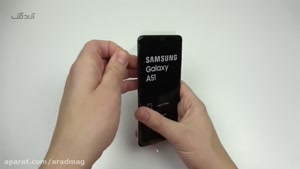 سایت آپارات آنباکسینگ گوشی Samsung Galaxy A51