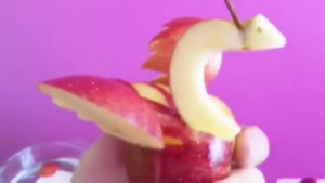 ایده های جدید میوه آرایی با سیب