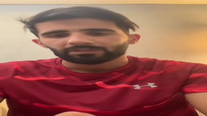 احساساتی شدن بشار رسن هنگام درد و دل با هواداران پرسپولیس