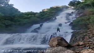 آبشار لندی چهار محال بختیاری