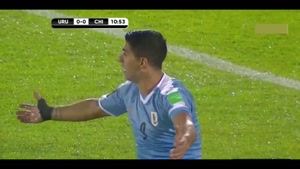 خلاصه بازی اروگوئه و شیلی 