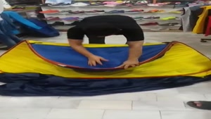آموزش جمع کردن چادر مسافرتی