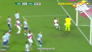 خلاصه بازی : پرو ۲ - ۲ آرژانتین