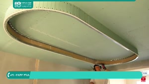 کناف کاری سقف | روش نصب و راه اندازی دکوراتیو کناف
