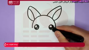 آموزش نقاشی خرگوش با هویج و نحوه رنگ آمیزی آن برای کودکان 