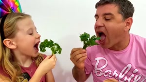 ماجراهای استیسی و بابایی این داستان سبزیجات شکلاتی