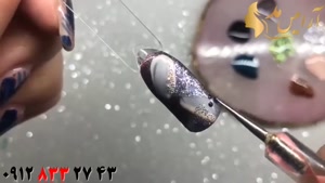 ویدیو انواع مدل لاک روی ناخن مصنوعی بسیار جالب