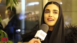 مصاحبه با الهه حصاری در جشنواره فجر
