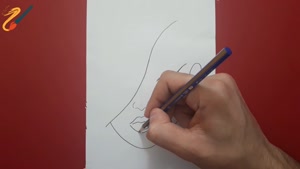 آموزش طراحی چهره دختر با مداد