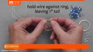 آموزش ساخت دستبند مهره ای همراه با قفل 