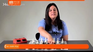 چگونگی حرکت مهره وزیر در بازی شطرنج