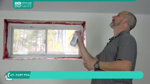 ساده ترین روش رنگ کردن سقف ساختمان با غلطک!