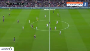 خلاصه بازی بارسلونا 2-1 لوانته 