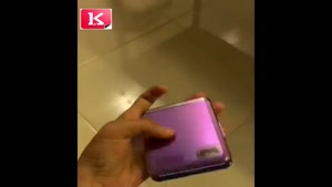 نماشا گوشی تاشوی جدید سامسونگ Galaxy Z Flip