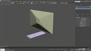 3ds max Deforming an object with a modifierآموزش مدلینگ تری 