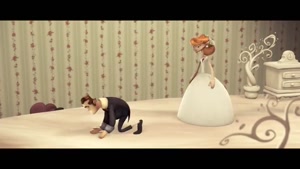 انیمیشن کوتاه کیک عروسی Wedding cake