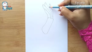 آموزش نقاشی خیره کننده از دست ها
