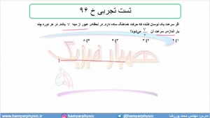 جلسه 145 فیزیک دوازدهم - نوسانگر هماهنگ ساده 8 و  تست تجربی 