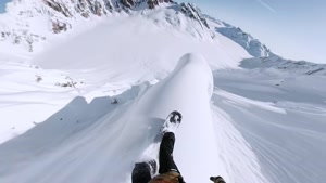 اسکی سواری حرفه ای با فیلمبرداری 360 درجه