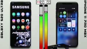 تست باتری گوشی های Galaxy S20 Ultra و iPhone 11 Pro Max