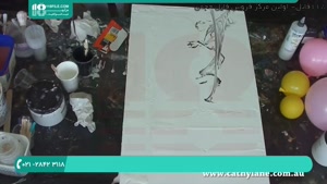 آموزش نقاشی آبستره با رزین | هنر انتزاعی