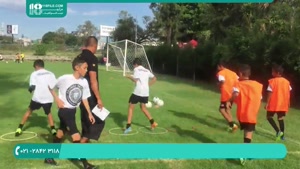 آموزش فوتبال برای افزایش سرعت کودکان