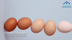نحوه تشخیص سریع سالم بودن تخم مرغ 