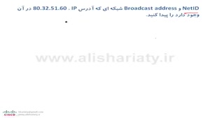 آشنایی با IP Addressing and subnetting در سیسکو